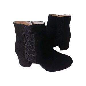 Nine West Black Heeled Boots